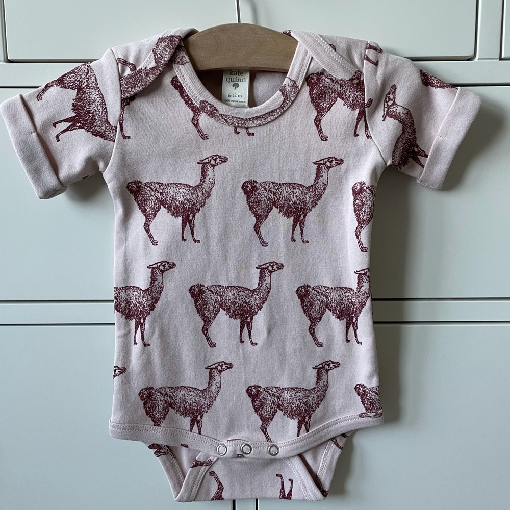 KQ Llama Bodysuit NWT 6/12